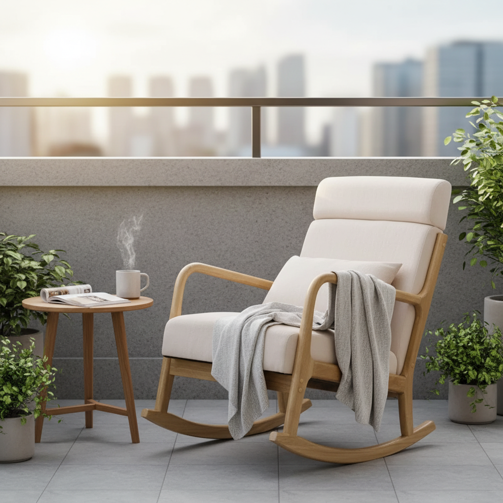 Fauteuil à Bascule Nordique