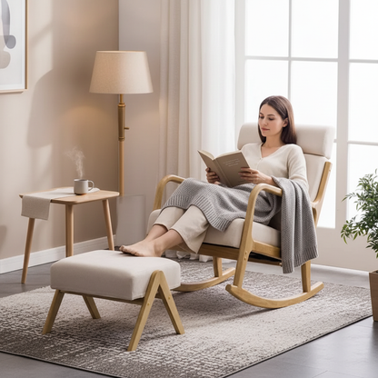 Fauteuil à Bascule Nordique